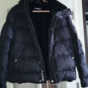 Calvin Klein Black Puffer Jacket for Women